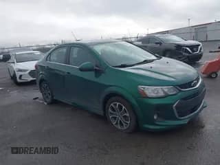 2018 Chevrolet Sonic LT z VIN 1G1JD5SH7J4115786, wystawiony jako IAAI lot #41365903 z przebiegiem 79 353 mil mil oraz . Historia ofert i sprzedaży dostępna na DreamBid. Obrazek 1.