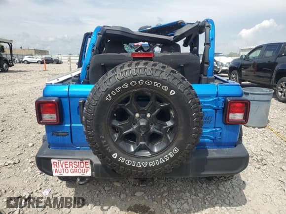 ✅ 2022 Jeep Wrangler Sport S • VIN: 1C4HJXAG2NW227327 • Lot: 65035905. Listed on Copart with 30,630 mi. Free auction sales archive from the USA and detailed vehicle history report at DreamBid. Image 6.