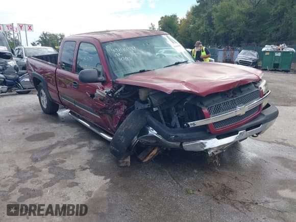 ✅ 2004 Chevrolet Silverado 1500 LS • VIN: 1GCEK19T34E275843 • Lot: 43444299. Wystawiony na IAAI z przebiegiem 162 652 mil. Bezpłatny archiwum sprzedaży aukcyjnych z USA i szczegółowy raport historii pojazdu na DreamBid. Zdjęcie 1.