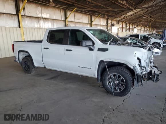 ✅ 2023 GMC Sierra 1500 Pro • VIN: 3GTPUAEK0PG102844 • Лот: 73679974. Опубликован ранее на Copart с пробегом 23 463 миль. Бесплатный доступ к архиву аукционных продаж из США и подробный отчёт об истории автомобиля на DreamBid. Изображение 4.