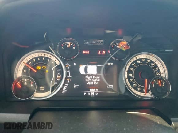 2021 Ram 1500 Warlock z VIN 1C6RR6GG0MS550996, wystawiony jako Copart lot #63658915 z przebiegiem 90 805 mil mil oraz Szkoda całkowita • Salvage title. Historia ofert i sprzedaży dostępna na DreamBid. Obrazek 9.