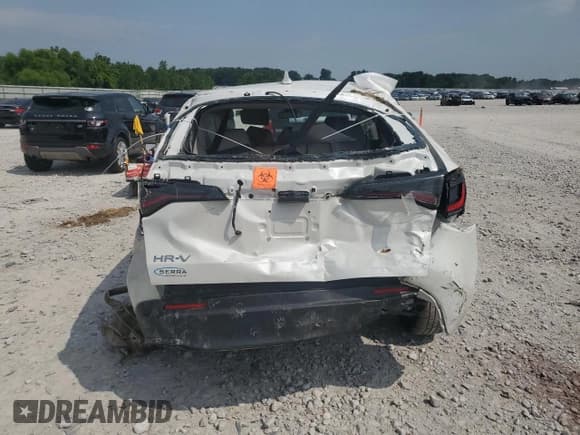 ✅ 2024 Honda HR-V LX • VIN: 3CZRZ2H35RM779570 • Lot: 63734855. Listed on Copart with Not provided. Free auction sales archive from the USA and detailed vehicle history report at DreamBid. Image 6.