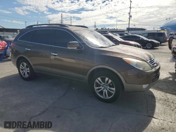 ✅ 2012 Hyundai Veracruz Limited • VIN: KM8NU4CC5CU181340 • Lot: 85154155. Listed on Copart with 125,040 mi. Free auction sales archive from the USA and detailed vehicle history report at DreamBid. Image 4.