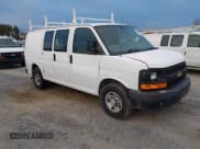 ✅ 2015 Chevrolet Express Cargo • VIN: 1GCWGFCF3F1215870 • Lot: 43807752. Listed on IAAI with 196,987 mi. Free auction sales archive from the USA and detailed vehicle history report at DreamBid. Image 1.