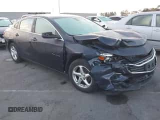 2018 Chevrolet Malibu LS with VIN 1G1ZB5STXJF106016, listed as a IAAI auction lot 43413023 with 101,949 mi miles and . Bid and sale history available at DreamBid. Image 1.