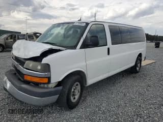 ✅ 2013 Chevrolet Express Passenger LT • VIN: 1GAZG1FG5D1119815 • Lot: 81799965. Listed on Copart with 197,962 mi. Free auction sales archive from the USA and detailed vehicle history report at DreamBid. Image 1.