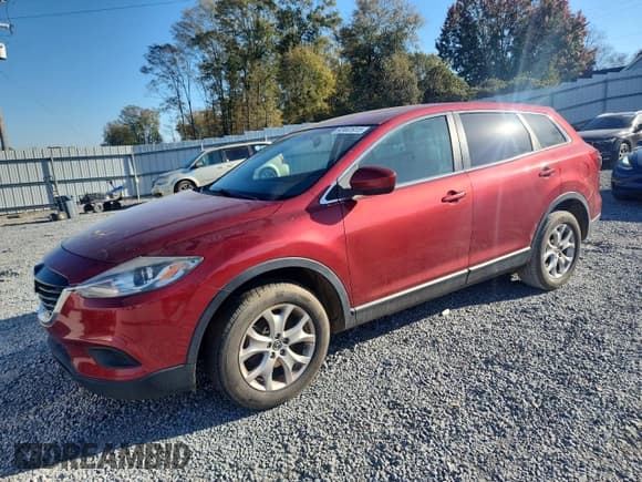 ✅ 2015 Mazda CX-9 Touring • VIN: JM3TB2CA9F0465805 • Lot: 92441915. Listed on Copart with 132,288 mi. Free auction sales archive from the USA and detailed vehicle history report at DreamBid. Image 1.