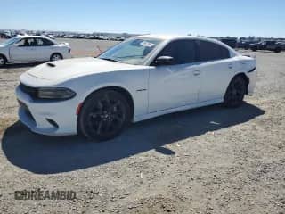 2021 Dodge Charger R/T with VIN 2C3CDXCT5MH653364, listed as a Copart auction lot 69657965 with 33,347 mi miles and Salvage title. Bid and sale history available at DreamBid. Image 1.