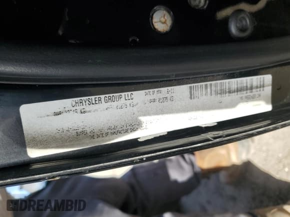 ✅ 2011 Dodge Challenger • VIN: 2B3CJ4DG6BH604340 • Лот: 60025484. Опубликован ранее на Copart с пробегом 98 075 миль. Бесплатный доступ к архиву аукционных продаж из США и подробный отчёт об истории автомобиля на DreamBid. Изображение 13.