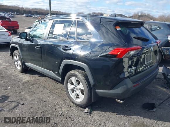 ✅ 2021 Toyota RAV4 Hybrid XLE • VIN: 4T3RWRFV4MU024834 • Лот: 43717901. Опубликован ранее на IAAI с пробегом 35 456 миль. Бесплатный доступ к архиву аукционных продаж из США и подробный отчёт об истории автомобиля на DreamBid. Изображение 3.