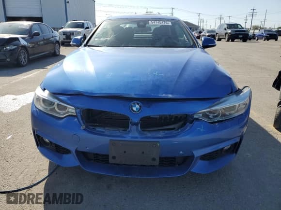 ✅ 2016 BMW 4 Series 435i xDrive • VIN: WBA3T7C56G5A38494 • Lot: 54745175. Listed on Copart with 68,608 mi. Free auction sales archive from the USA and detailed vehicle history report at DreamBid. Image 5.