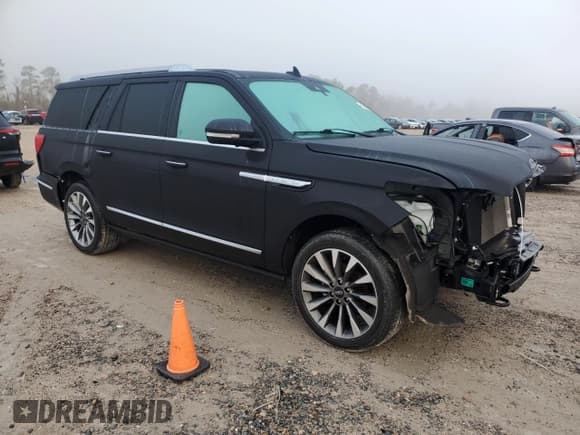✅ 2021 Lincoln Navigator Reserve • VIN: 5LMJJ3KT2MEL02854 • Lot: 85067144. Listed on Copart with 91,418 mi. Free auction sales archive from the USA and detailed vehicle history report at DreamBid. Image 4.