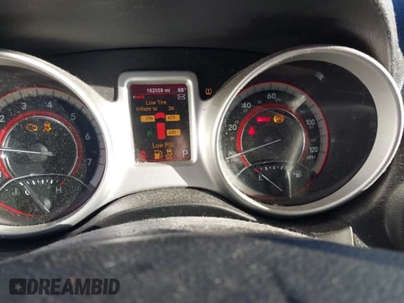 ✅ 2014 Dodge Journey American Value • VIN: 3C4PDCAB5ET198377 • Lot: 43284974. Listed on IAAI with 182,058 mi. Free auction sales archive from the USA and detailed vehicle history report at DreamBid. Image 7.