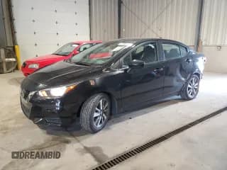 ✅ 2021 Nissan Versa SV • VIN: 3N1CN8EV2ML891633 • Lot: 71056415. Listed on Copart with 65,266 mi. Free auction sales archive from the USA and detailed vehicle history report at DreamBid. Image 1.