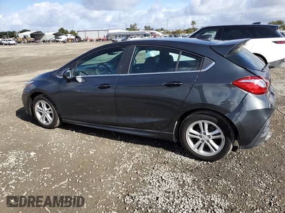 2018 Chevrolet Cruze LT with VIN 3G1BD6SM6JS593818, listed as a Copart auction lot 50629545 with 96,802 mi miles and Salvage title. Bid and sale history available at DreamBid. Image 2.