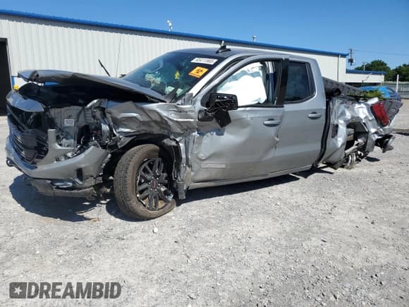 ✅ 2025 GMC Sierra 1500 Elevation • VIN: 1GTRUJEK1SZ162892 • Лот: 65411565. Опубликован ранее на Copart с пробегом Не указан. Бесплатный доступ к архиву аукционных продаж из США и подробный отчёт об истории автомобиля на DreamBid. Изображение 1.