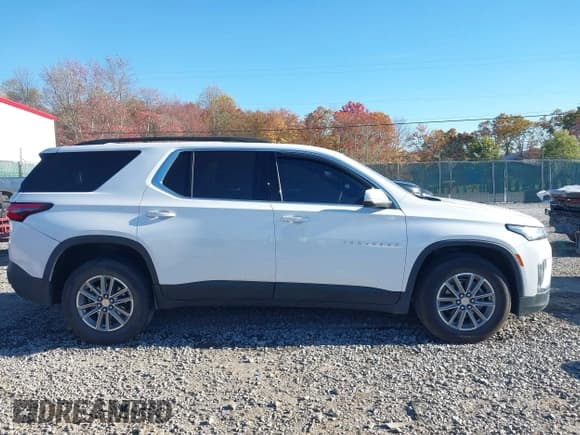 ✅ 2022 Chevrolet Traverse LT Cloth • VIN: 1GNERGKW6NJ188408 • Lot: 43521438. Listed on IAAI with 44,355 mi. Free auction sales archive from the USA and detailed vehicle history report at DreamBid. Image 14.