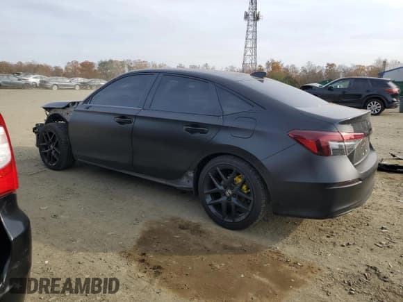 ✅ 2025 Honda Civic Sport • VIN: 2HGFE2F58SH528752 • Lot: 91472185. Listed on Copart with 16,939 mi. Free auction sales archive from the USA and detailed vehicle history report at DreamBid. Image 2.