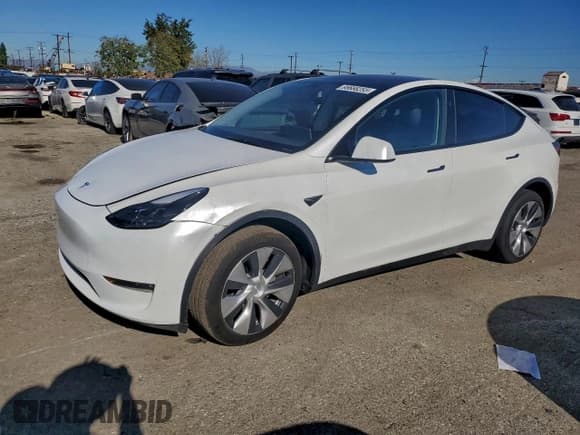 ✅ 2024 Tesla Model Y Long Range • VIN: 7SAYGDEE5RF066748 • Лот: 95666255. Опубликован ранее на Copart с пробегом 20 504 миль. Бесплатный доступ к архиву аукционных продаж из США и подробный отчёт об истории автомобиля на DreamBid. Изображение 1.