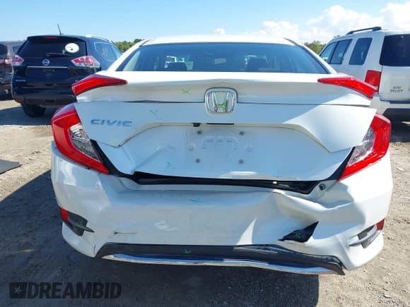 ✅ 2020 Honda Civic LX • VIN: 2HGFC2F61LH543593 • Lot: 43304576. Listed on IAAI with 46,544 mi. Free auction sales archive from the USA and detailed vehicle history report at DreamBid. Image 16.