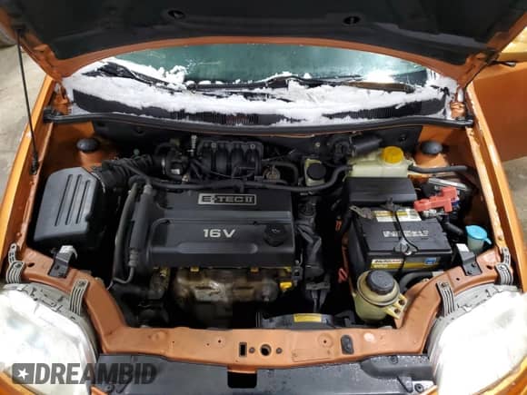 2006 Chevrolet Aveo LT z VIN KL1TG66626B531812, wystawiony jako Copart lot #87252674 z przebiegiem 106 440 mil mil oraz Szkoda całkowita • Salvage title. Historia ofert i sprzedaży dostępna na DreamBid. Obrazek 13.