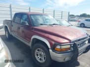✅ 2003 Dodge Dakota SLT • VIN: 1D7HL48X13S132234 • Lot: 43087429. Wystawiony na IAAI z przebiegiem 166 002 mil. Bezpłatny archiwum sprzedaży aukcyjnych z USA i szczegółowy raport historii pojazdu na DreamBid. Zdjęcie 1.