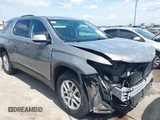 ✅ 2018 Chevrolet Traverse LT Cloth • VIN: 1GNERGKWXJJ266604 • Lot: 42862735. Wystawiony na IAAI z przebiegiem 21 815 mil. Bezpłatny archiwum sprzedaży aukcyjnych z USA i szczegółowy raport historii pojazdu na DreamBid. Zdjęcie 1.