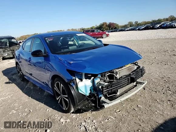 ✅ 2022 Nissan Sentra SR • VIN: 3N1AB8DV5NY309725 • Lot: 90722645. Listed on Copart with 21,459 mi. Free auction sales archive from the USA and detailed vehicle history report at DreamBid. Image 14.