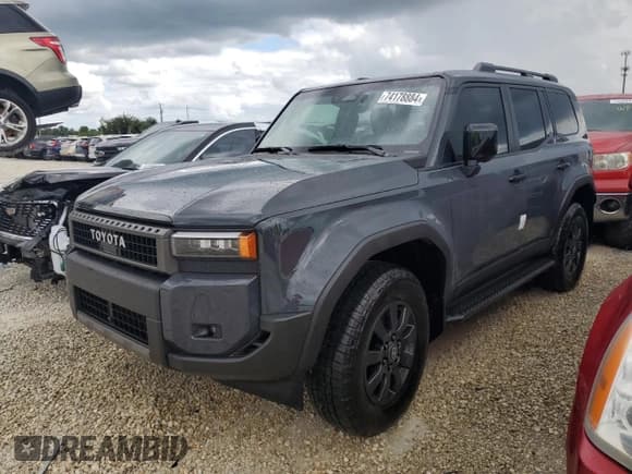 ✅ 2024 Toyota Land Cruiser • VIN: JTEABFAJ0RK006192 • Lot: 74178884. Listed on Copart with Not provided. Free auction sales archive from the USA and detailed vehicle history report at DreamBid. Image 1.