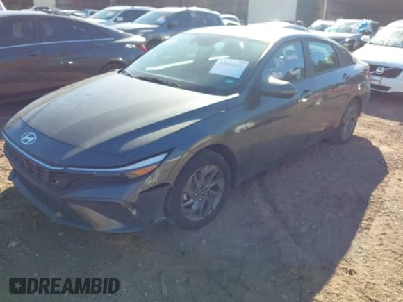 2024 Hyundai Elantra SEL with VIN KMHLM4DG1RU655074, listed as a IAAI auction lot 43604825 with 64,736 mi miles and . Bid and sale history available at DreamBid. Image 17.