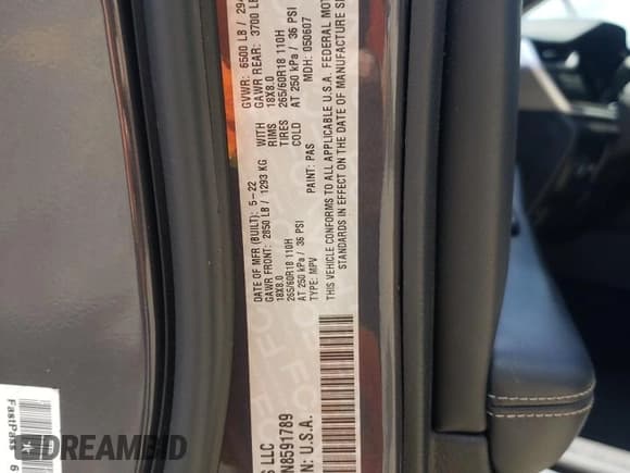 ✅ 2022 Jeep Grand Cherokee Altitude • VIN: 1C4RJJAGXN8591789 • Lot: 64435615. Listed on Copart with 74,926 mi. Free auction sales archive from the USA and detailed vehicle history report at DreamBid. Image 13.