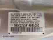 2001 Honda Accord EX с VIN 1HGCG225X1A015003, выставлен на аукционе IAAI как лот 41866796 с пробегом 196 000 миль миль и . История ставок и продаж доступна на DreamBid. Изображение 9.