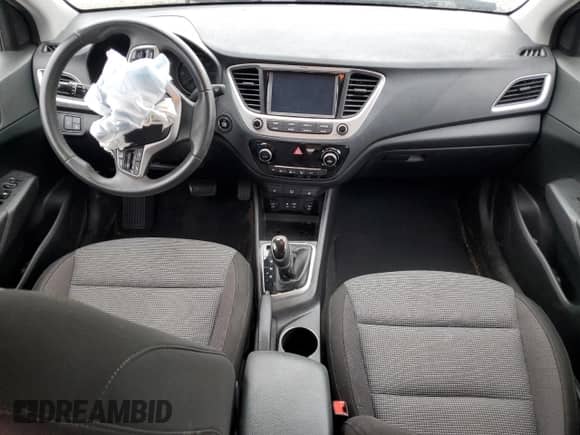 2021 Hyundai Accent Limited with VIN 3KPC34A67ME152725, listed as a Copart auction lot 74799464 with 24,519 mi miles and Salvage title. Bid and sale history available at DreamBid. Image 8.