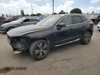 ✅ 2022 Volvo XC60 Inscription • VIN: YV4L12DL4N1901722 • Lot: 69388425. Wystawiony na Copart z przebiegiem 82 349 mil. Bezpłatny archiwum sprzedaży aukcyjnych z USA i szczegółowy raport historii pojazdu na DreamBid. Zdjęcie 1.