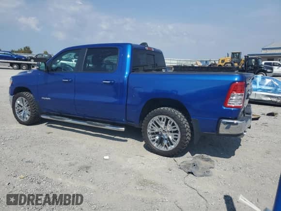 2019 Ram 1500 Big Horn с VIN 1C6SRFFT7KN842107, выставлен на аукционе Copart как лот 80123305 с пробегом 59 705 миль миль и Списание • Salvage title. История ставок и продаж доступна на DreamBid. Изображение 2.