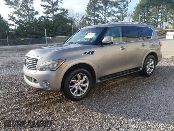 ✅ 2012 Infiniti QX56 7-passenger • VIN: JN8AZ2NF4C9519267 • Lot: 43817632. Listed on IAAI with 183,250 mi. Free auction sales archive from the USA and detailed vehicle history report at DreamBid. Image 17.