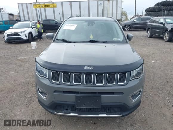 ✅ 2021 Jeep Compass Limited • VIN: 3C4NJCCB0MT522427 • Lot: 43555529. Listed on IAAI with 71,722 mi. Free auction sales archive from the USA and detailed vehicle history report at DreamBid. Image 12.