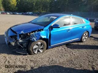 2018 Hyundai Ioniq SEL z VIN KMHC75LC7JU094265, wystawiony jako Copart lot #85889135 z przebiegiem 107 194 mil mil oraz Szkoda całkowita • Salvage title. Historia ofert i sprzedaży dostępna na DreamBid. Obrazek 1.
