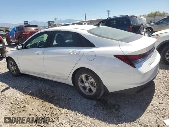 2022 Hyundai Elantra SE with VIN 5NPLL4AGXNH061678, listed as a Copart auction lot 69314095 with 28,436 mi miles and Salvage title. Bid and sale history available at DreamBid. Image 2.