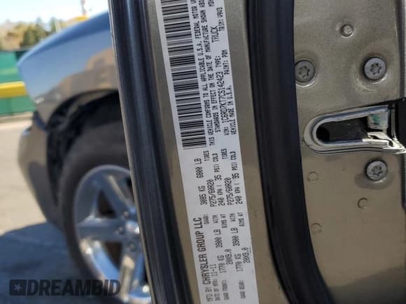 ✅ 2012 Ram 1500 Express • VIN: 1C6RD7KT7CS142423 • Lot: 82673575. Listed on Copart with 131,199 mi. Free auction sales archive from the USA and detailed vehicle history report at DreamBid. Image 12.