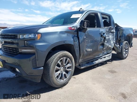 ✅ 2020 Chevrolet Silverado 1500 RST • VIN: 3GCUYEET3LG214622 • Lot: 42061461. Listed on IAAI with Not provided. Free auction sales archive from the USA and detailed vehicle history report at DreamBid. Image 2.