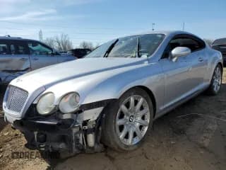 ✅ 2005 Bentley Continental GT GT • VIN: SCBCR63W25C026291 • Lot: 50234235. Listed on Copart with Not provided. Free auction sales archive from the USA and detailed vehicle history report at DreamBid. Image 1.