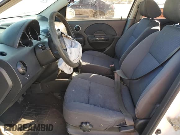 ✅ 2008 Chevrolet Aveo LS • VIN: KL1TD66678B083353 • Lot: 48991525. Wystawiony na Copart z przebiegiem Nie podano. Bezpłatny archiwum sprzedaży aukcyjnych z USA i szczegółowy raport historii pojazdu na DreamBid. Zdjęcie 7.