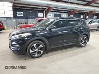 2016 Hyundai Tucson Limited with VIN KM8J3CA21GU156138, listed as a Copart auction lot 90465365 with 247,431 mi miles and Clean title. Bid and sale history available at DreamBid. Image 1.