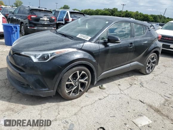 ✅ 2018 Toyota C-HR XLE Premium • VIN: JTNKHMBX9J1005269 • Лот: 70554035. Опубликован ранее на Copart с пробегом 71 689 миль. Бесплатный доступ к архиву аукционных продаж из США и подробный отчёт об истории автомобиля на DreamBid. Изображение 1.