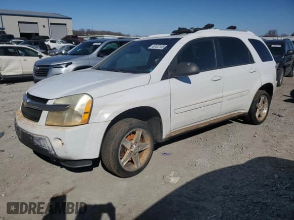 ✅ 2005 Chevrolet Equinox LT • VIN: 2CNDL63F556126778 • Лот: 46102105. Опубликован ранее на Copart с пробегом Не указан. Бесплатный доступ к архиву аукционных продаж из США и подробный отчёт об истории автомобиля на DreamBid. Изображение 1.