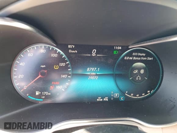 ✅ 2021 Mercedes-Benz GLC 300 • VIN: W1N0G8DB1MV320984 • Lot: 91215145. Listed on Copart with 29,072 mi. Free auction sales archive from the USA and detailed vehicle history report at DreamBid. Image 9.