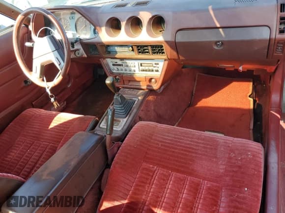 ✅ 1983 Datsun 280ZX 2+2 • VIN: JN1HZ06S1DX500976 • Lot: 56716405. Listed on Copart with 190,889 mi. Free auction sales archive from the USA and detailed vehicle history report at DreamBid. Image 8.