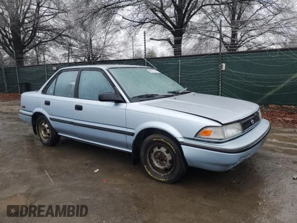 ✅ 1991 Toyota Corolla • VIN: JT2AE94A3M3461395 • Lot: 44276345. Listed on Copart with 49,578 mi. Free auction sales archive from the USA and detailed vehicle history report at DreamBid. Image 4.