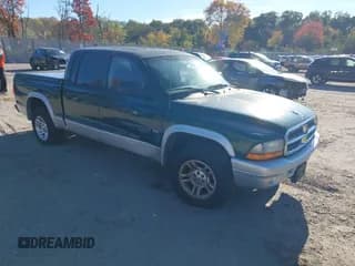 ✅ 2002 Dodge Dakota SLT • VIN: 1B7HL48N82S625237 • Lot: 43483399. Wystawiony na IAAI z przebiegiem 183 405 mil. Bezpłatny archiwum sprzedaży aukcyjnych z USA i szczegółowy raport historii pojazdu na DreamBid. Zdjęcie 1.